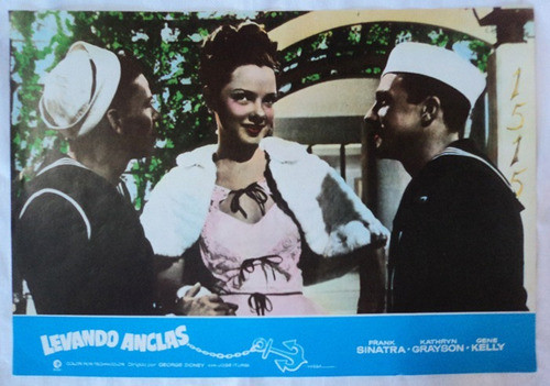Poster Cine Leven Anclas Sinatra Kelly Grayson 12 B4 0