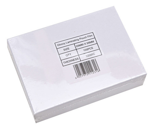Laminas Para Plastificar 125mic 6.9x9.8mm - Goldin Papeleria 0
