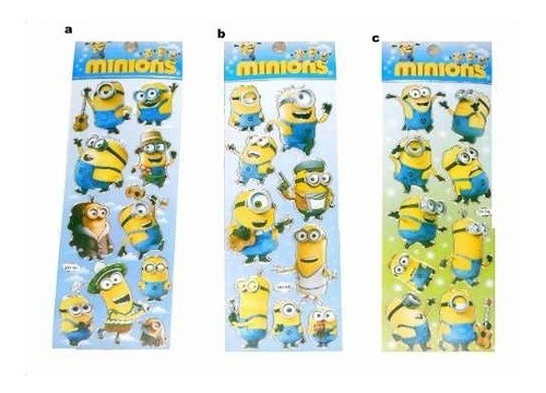 20 Planchas De  Stickers Minions V Crespo 0