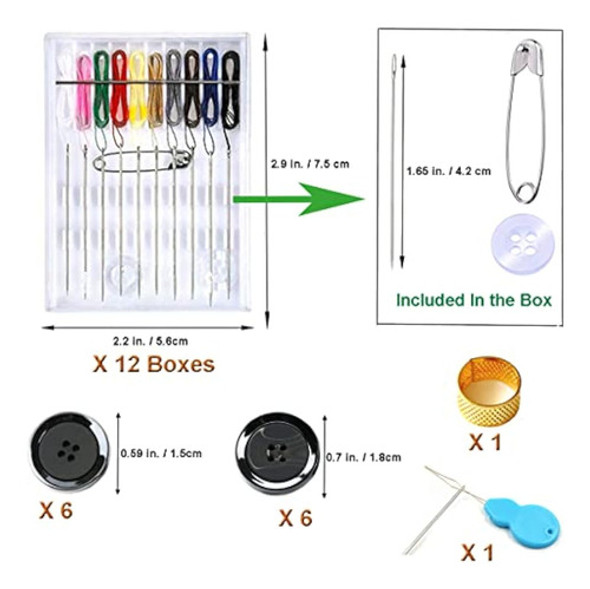 Y-axis 12 Cajas Para El Hogar Y El Viaje, Kit De 1 Y-axis 12 Cajas Para El Hogar Y El Viaje, Kit De 1