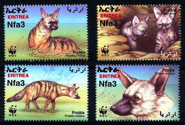 Fauna - Wwf - Lobo Insectívoro - Eritrea - Serie Mint 0