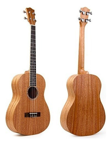 Kmise Baritone Ukulele 30 Inch Mahogany Ukelele 4 String Ha 0