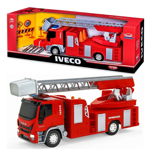 Iveco Tector Caminhão De Bombeiro - Usual Brinquedos 0
