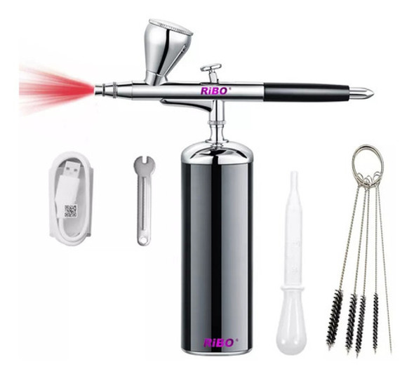 Kit: Aerógrafo Inalámbrico - Ribo - Maquillaje Repostería 0