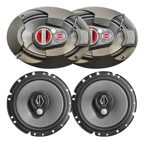 Combo Parlantes 6x9 Bbmax Bomber+ Bbr 6 Pulgadas* 0