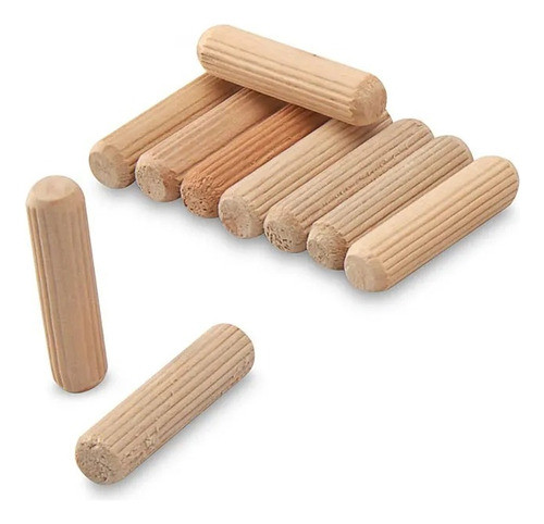 Tarugo De Madera 10mmx30mm X 1.000 Unidades 0