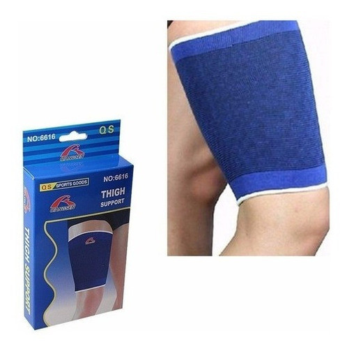 Muslera Elástica 2 Unidades Desgarros Muslo Aductores Pierna 0