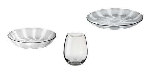 Set Plato Playo Galaxia+ Plato Hondo+ Copón Gourmet X 6 0