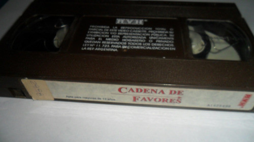 Vhs Cadena De Favores ( Jon Bon Jovi) 0