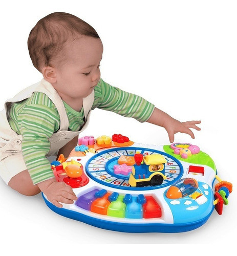 Winfun Mesa Bebe Musical Portatil 2en1 De Actividades Nueva 0