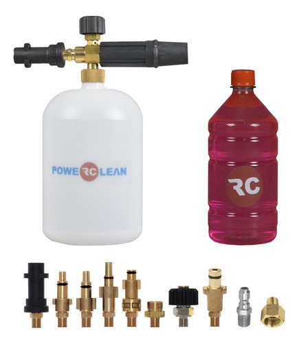 Foam Lance 2l Profesional Hidrolavadora + Acople + Apc X 1lt 0