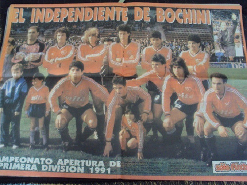 Revista Solo Futbol # 325 (9/9/1991) C/poster Independiente 1