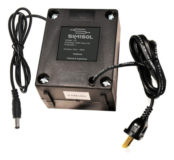 Fuente Transformador Piano Yamaha P45 P115 P125 12v 2a 0