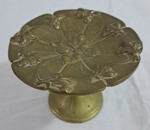 Antiguo Despojador Con Pie Bronce A. Marionnet Francia B70 1