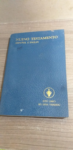 Antiguo Libro Nuevo TestamentoEspañol Inglés 0