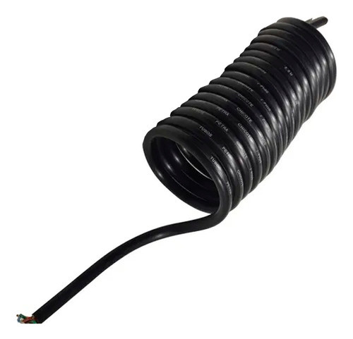 Chicote Elétrico Espiral P/ Caminhões 7 Vias 5,5 Mts 0