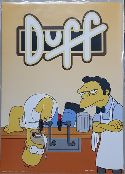 Los Simpson Poster Lamina Homero Bart 68x48cm Serie Modelos 1
