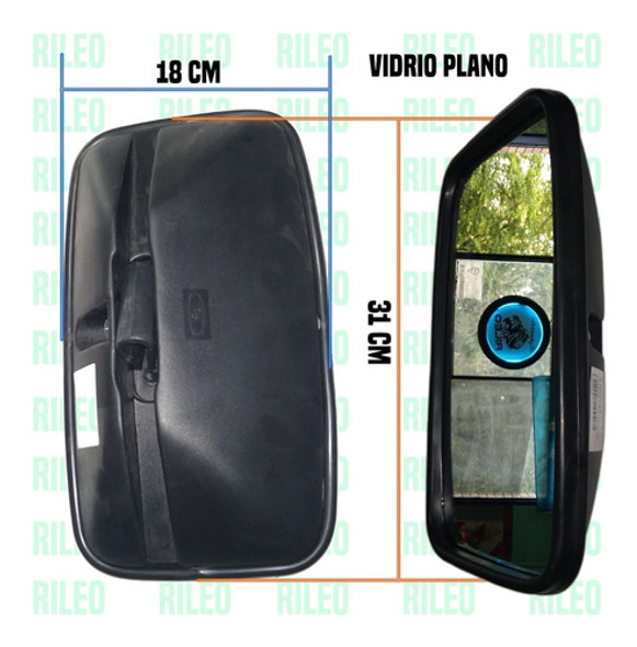 Espejo Retrovisor Camion Plano  Universal Mb Iveco Ford 1 Espejo Retrovisor Camion Plano  Universal Mb Iveco Ford 1