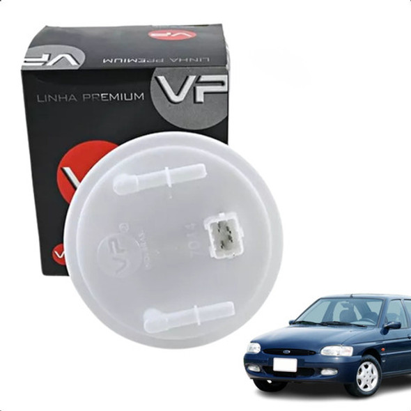 Tampa Flange Bomba Combustível Ford Escort Zetec + Plug 1 Tampa Flange Bomba Combustível Ford Escort Zetec + Plug 1