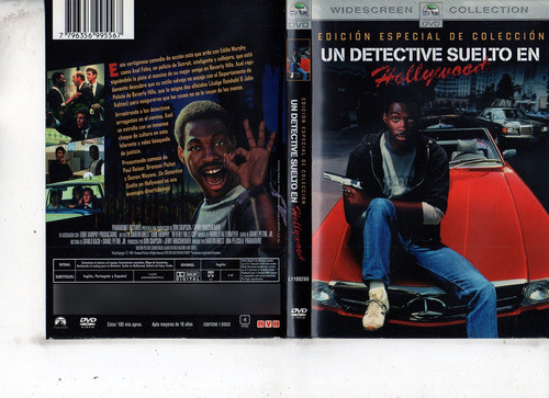 Un Detective Suelto En Hollywood (1984) - Dvd Orig. - Mcbmi 0