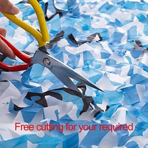 Red De Camuflaje Para Camping Caza Decoracion 1.5x2m - Azul 1