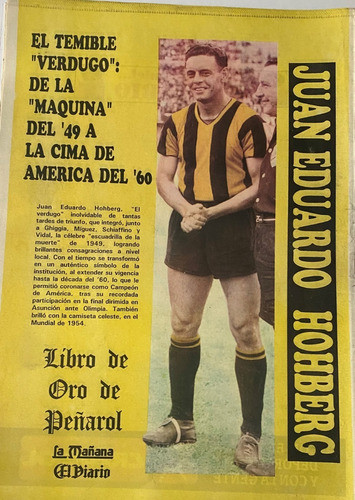 Poster Peñarol Del Libro De Oro 1991 Juan E Hohberg Ez2c 0