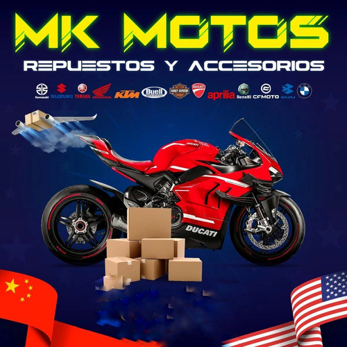 Protector Radiador Kawasaki Z750 Naranja Mk Motos 1