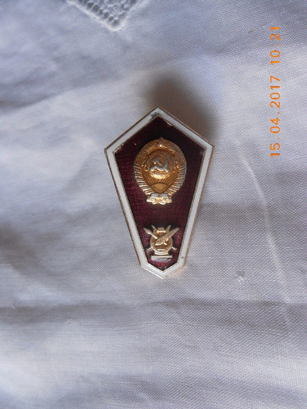 Insignia Militar Esmaltada De Rusia 1
