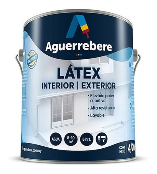 Pintura Latex Interior Exterior 4 L Aguerrebere 0 Pintura Latex Interior Exterior 4 L Aguerrebere 0