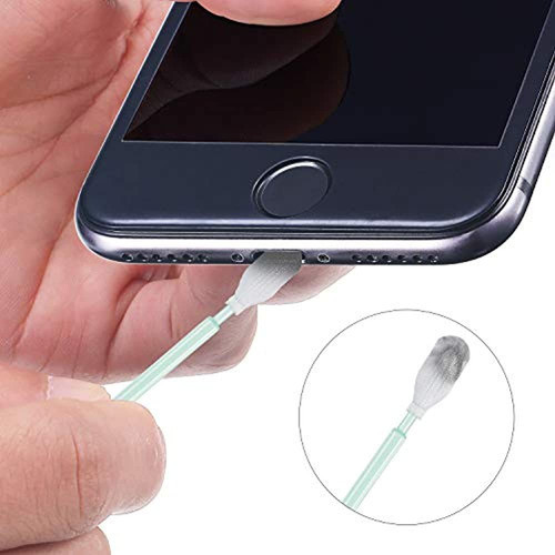Tatuo Tapones Antipolvo De Metal Compatibles Con iPhone 5678 1