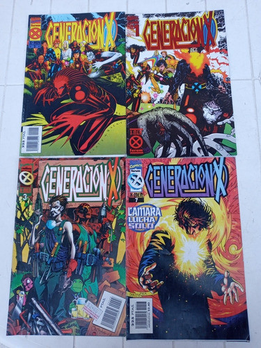 4 Revistas Generacion X Marvel Comics - Deagostini (español) 0