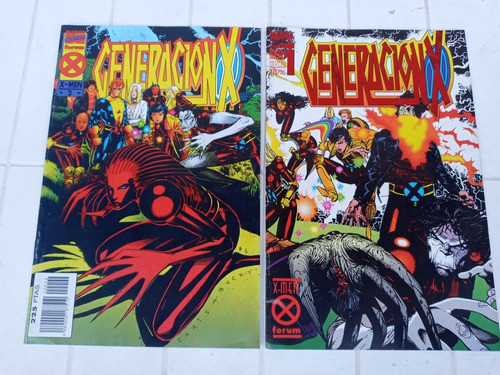 4 Revistas Generacion X Marvel Comics - Deagostini (español) 1
