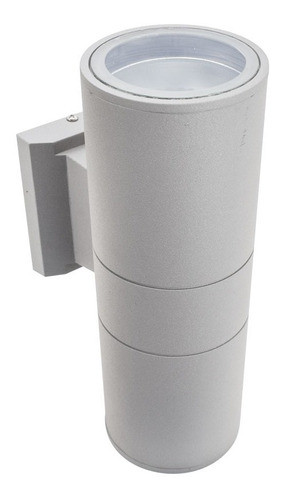Luminaria Exterior 2 Luces 6.5cm De Diamet Gris Lh-2807 0