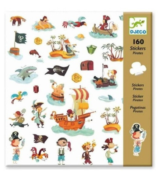 Stickers Piratas Djeco - Upalalá 0