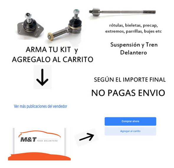 Amortiguador Delantero Fiat Linea Punto Izq 1