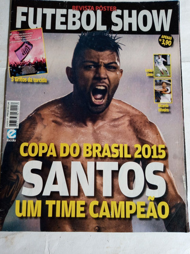 Santos Campeão Copa Do Brasil 2015 Revista Poster 0