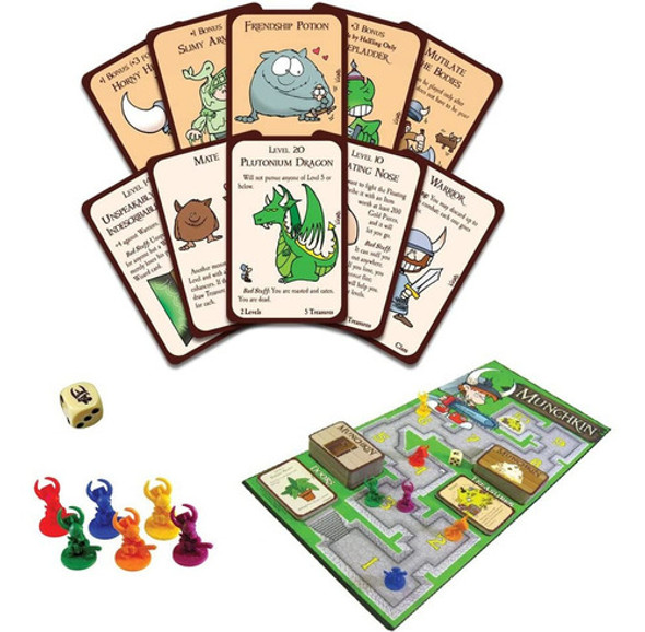 Munchkin Deluxe - Juego De Mesa Para Imprimir 1 Munchkin Deluxe - Juego De Mesa Para Imprimir 1