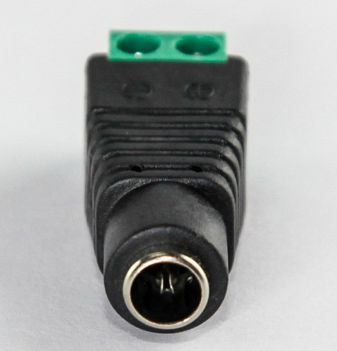 Ficha Plug Hembra 5.5 X 2.1 Bornera Camara Cctv Pk X 6u Htec 1