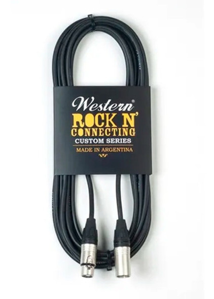 Cable Western Cc10 Canon Para Micrófono De 1 Metro 0 Cable Western Cc10 Canon Para Micrófono De 1 Metro 0