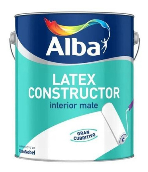 Alba Constructor Pintura Latex Interior 20lts Ambito 0