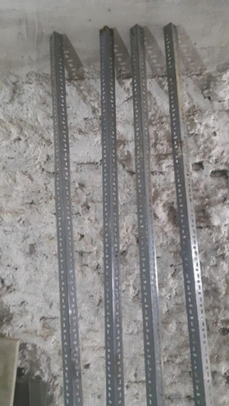 Lote 4 Patas Estanterias Pronto Metal Largo 240cm 0