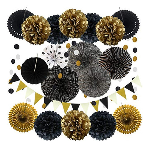 Zerodeco - Decoración De Fiesta, 21 Piezas De 0