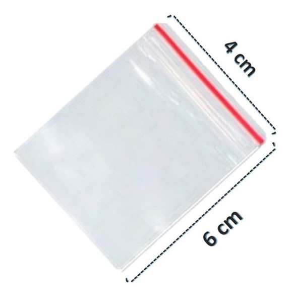 Saco Saquinho Abre Fecha Hermético 4x6 C/ 1.000un Plástico 1 Saco Saquinho Abre Fecha Hermético 4x6 C/ 1.000un Plástico 1