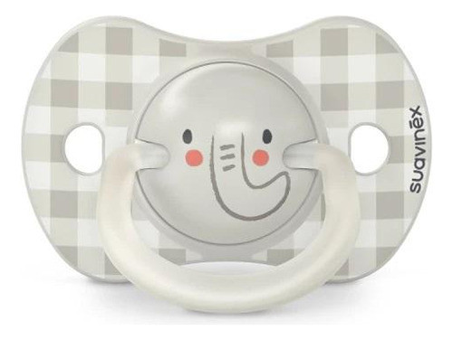 Chupete Suavinex Fisiológico Sx Pro 6-18m Nocturno Gris 2uds 0
