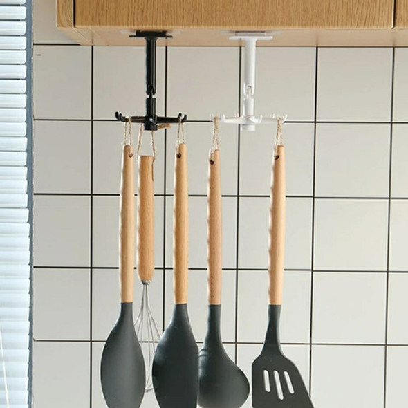 Soporte Utensilios Cocina Giratorio Con Adhesivo Pared 1