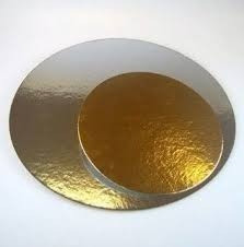 Discos De Cartón Oro / Plata De 20 Cm (x 30 Unidades) 1