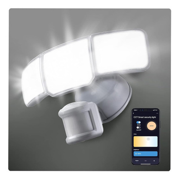 Home Zone Security Smart Smd Led Luz De Inundación Al Aire L 0