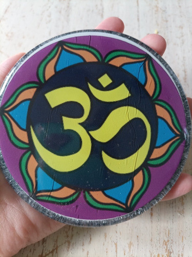 Orgonite Protector Simbolo Om Yoga Meditacion Colgante 0