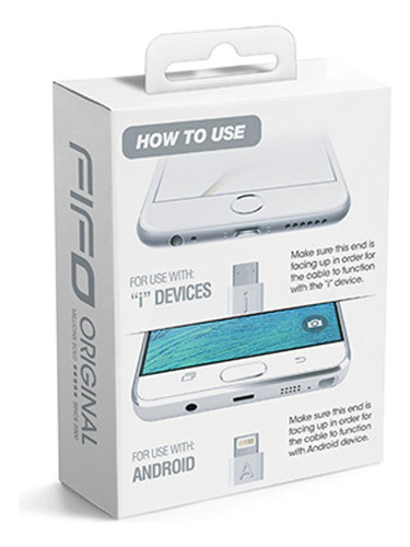 Cable Fifo Dual Usb A Micro Usb / Lightning 1.5 M 0