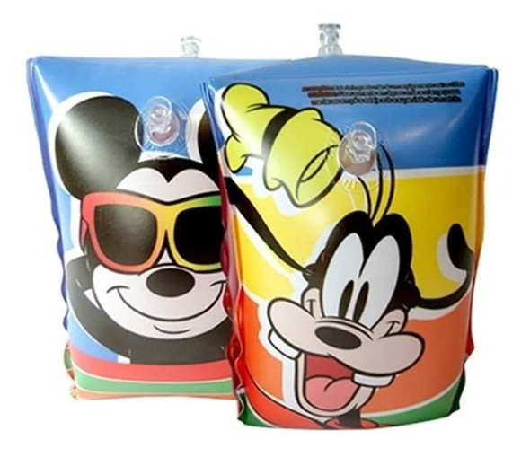 Boia De Braço Infantil Mickey Plástico Criança Praia Piscina 0